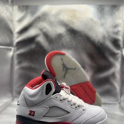 Air Jordan 5 fire red 2025 GS