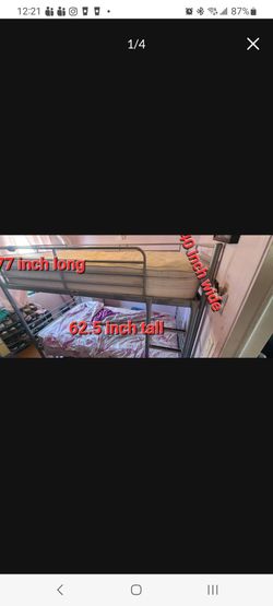 Bunk Bed Frame Metal Still Works Need To Pick Up