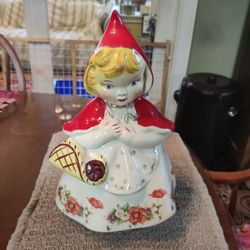 HULL LITTLE RED RIDING HOOD COOKIE JAR