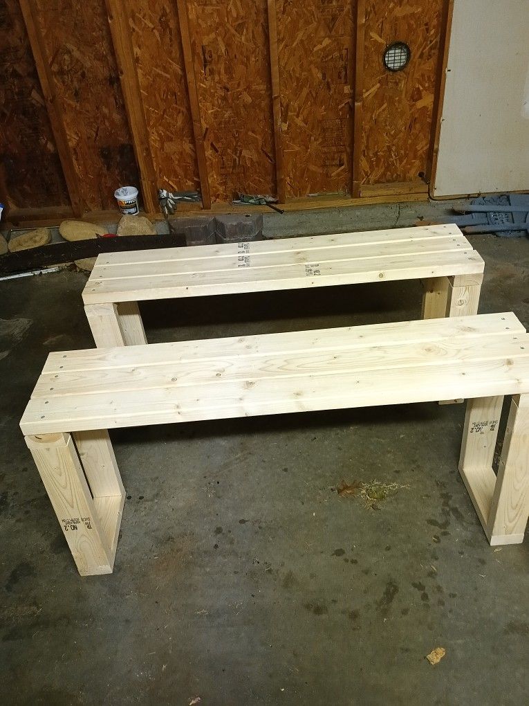 Benches Big Solid Wood