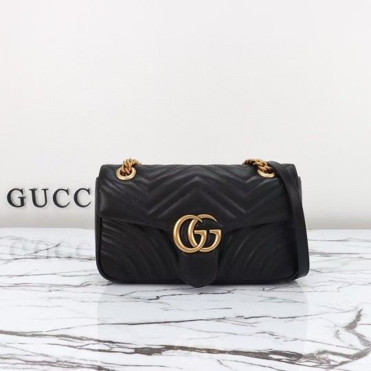 Marmon gold label Distressed chain crossbody shoulder bag women's
