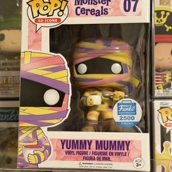 Funko POP! Ad Icons YUMMY MUMMY #7 Funko Shop Exclusive Limited Edition 2500 Pieces From 2017