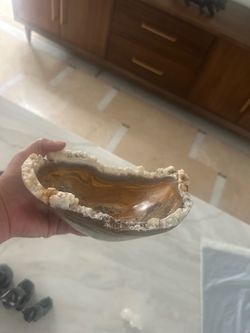 Onix natural stone bowl