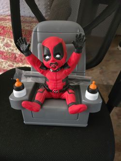 Baby DEADPOOL drink and popcorn bucket$100 obo