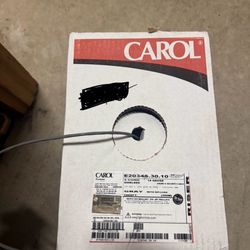 18 AWG 4 Conductor Shielded CMR Cable - Gray - 1000 ft