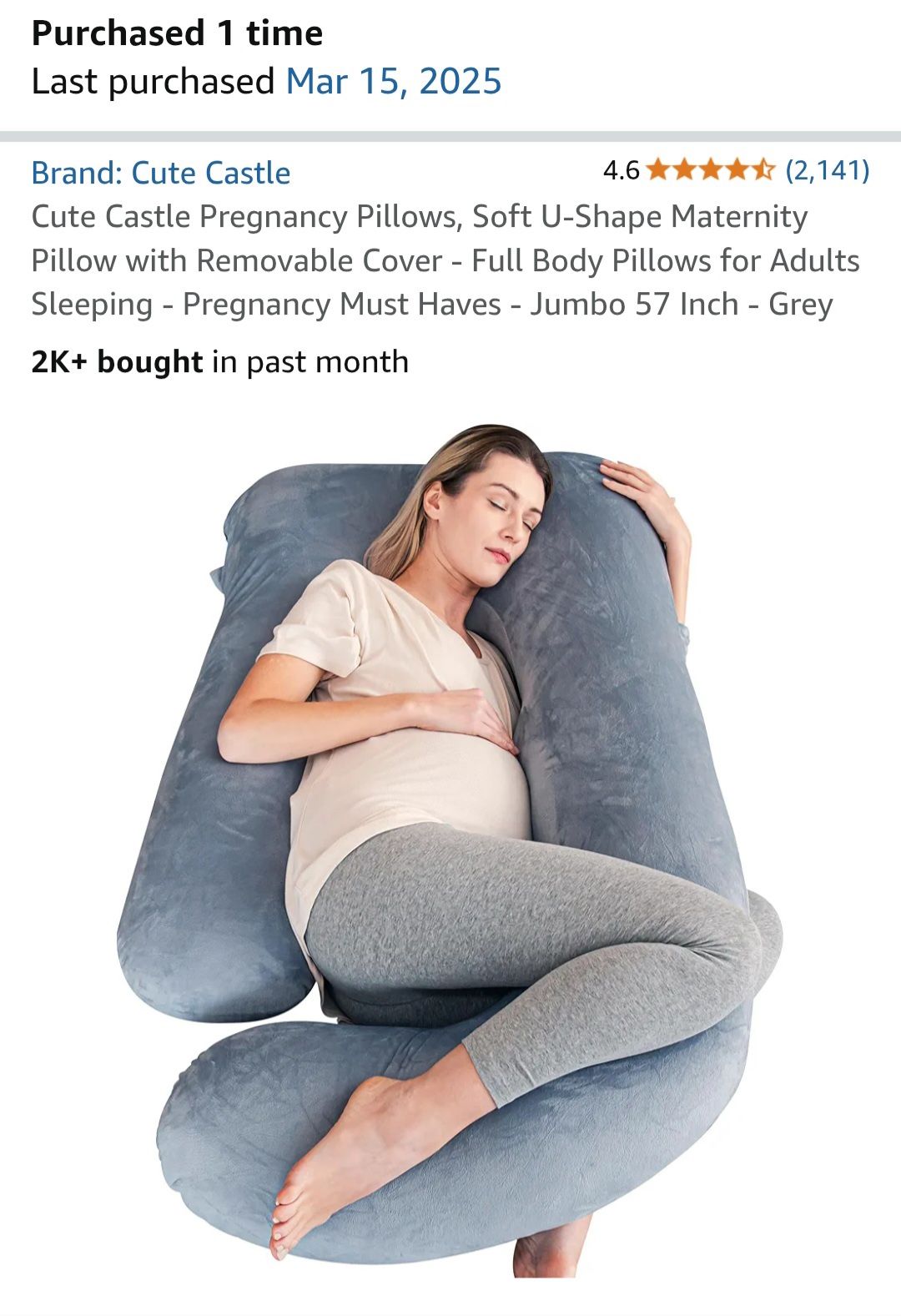Pregnancy Pillow