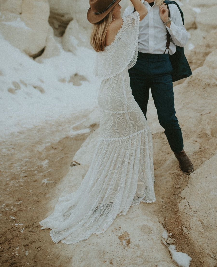 White Lace Dress