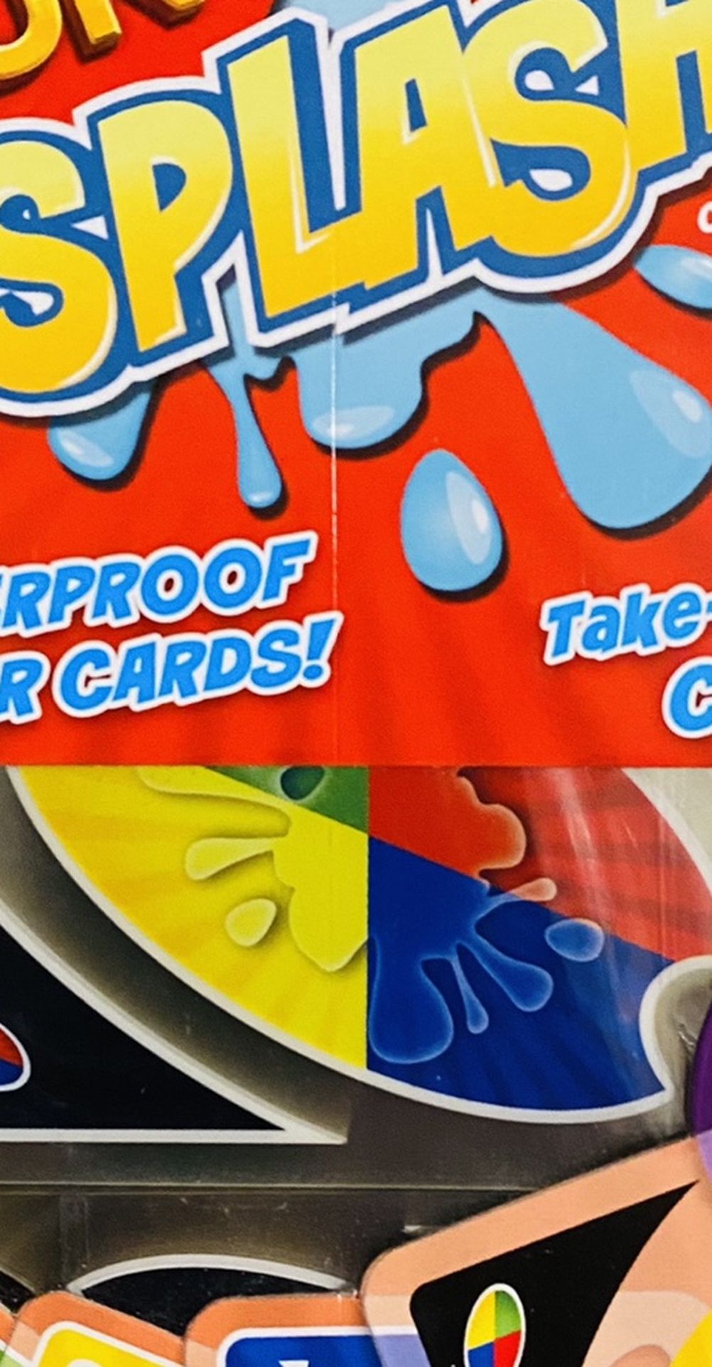 UNO Splash Card Game