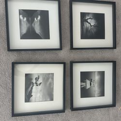 Framed Black And White Photsos