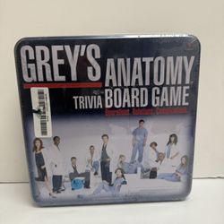GREYS ANATOMY TRIVIA BOARD GAME SEALED BOARD 2007 GAME, ABC,RELATIONS/ NO P & H