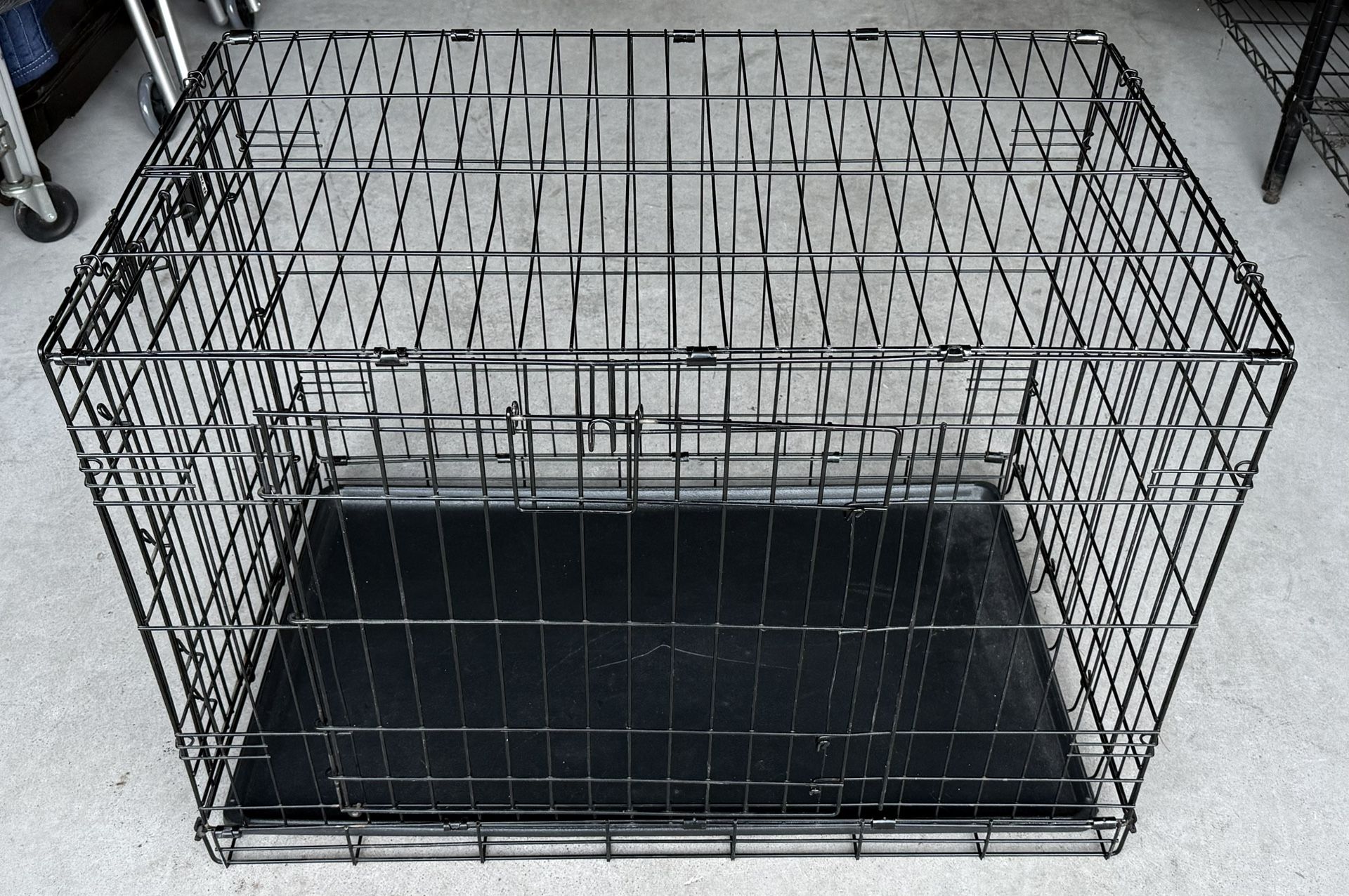 ICrate Metal Collapsible Dog Crate 36”L x 22”W x 24”H