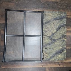 Exo Terra 24"x18"x12" Lid And Background