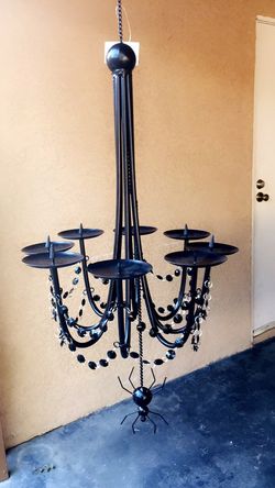 Halloween chandelier