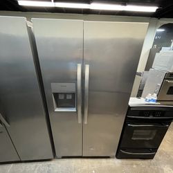 36” FRIGIDAIRE TWO DOOR FRIDGE SIDE BY SIDE REFRIGERATOR