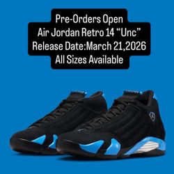 Air Jordan Retro 14 Unc 