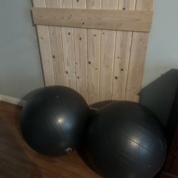 Two Exercise Balls