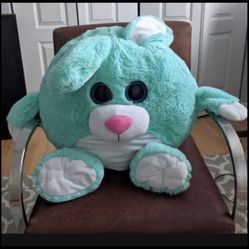 Large stuffed animal bunny