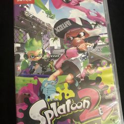 Splatoon 2 Nintendo switch