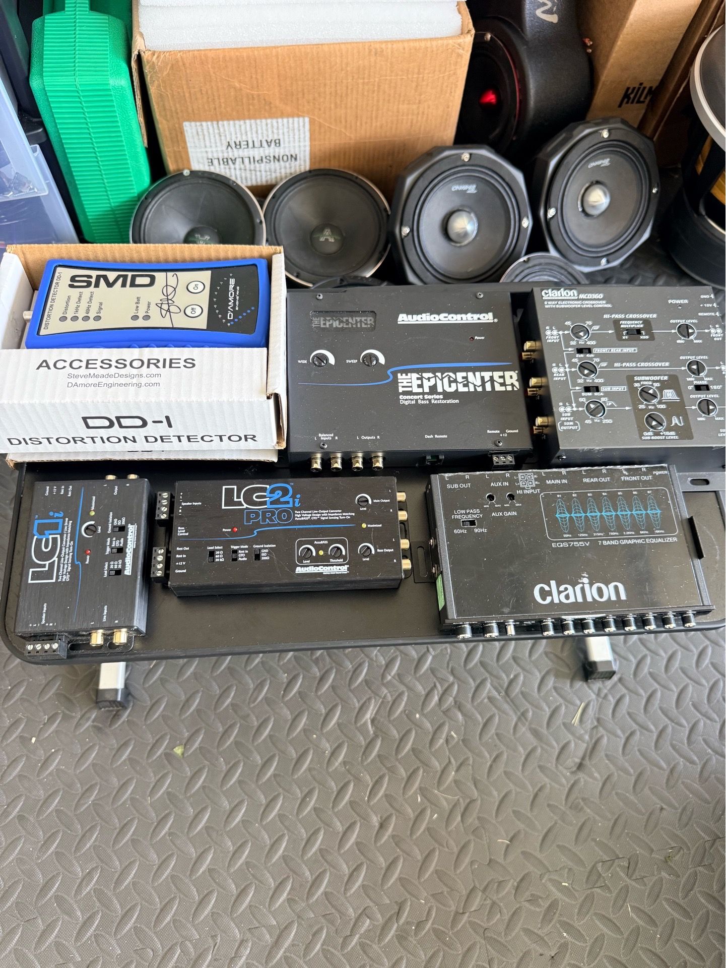 Smd | Epic Center | Lc2i Pro | Clarion Equalizer | Clarion Cross Iver