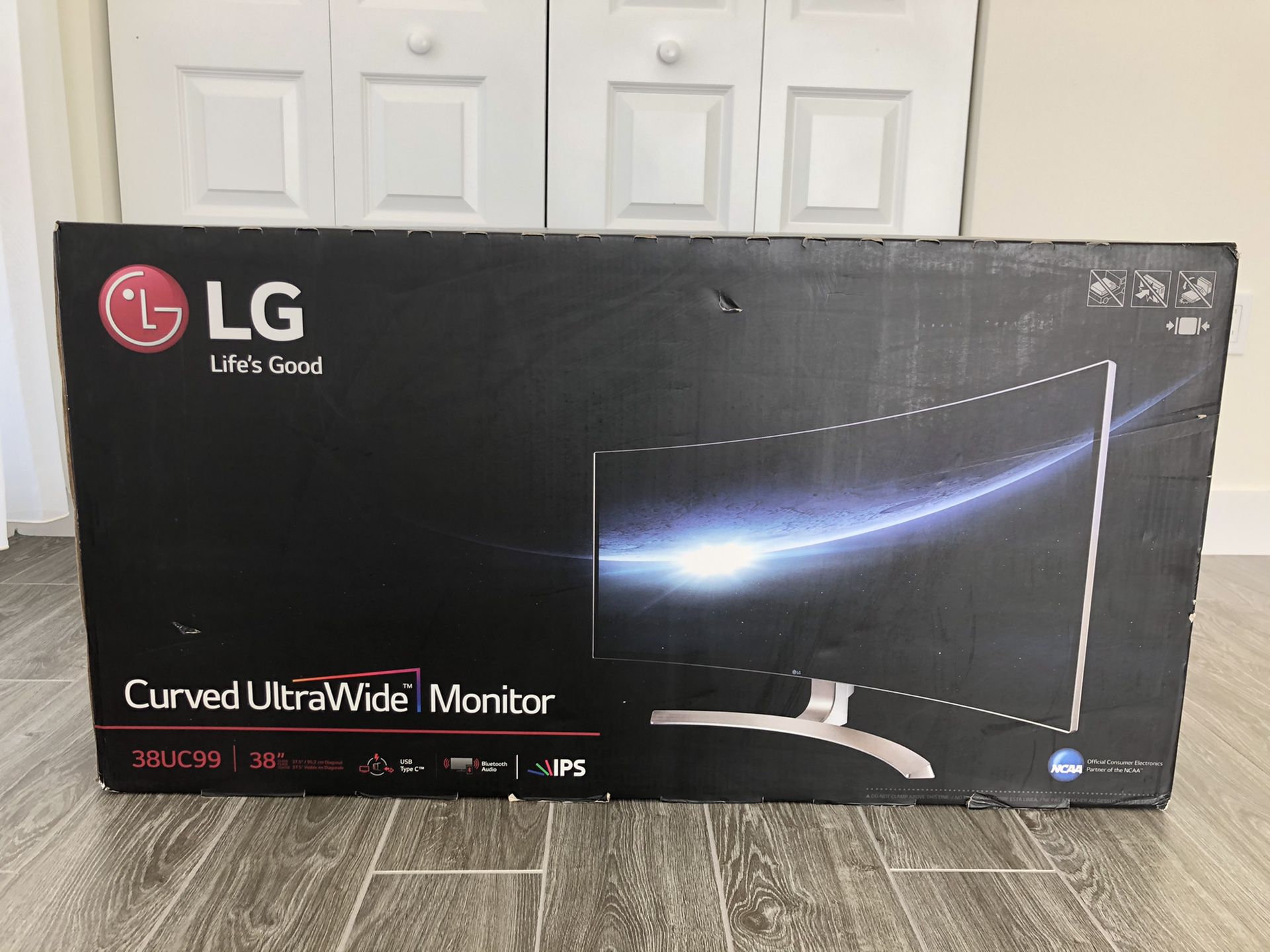 LG 38” Curved Ultra-wide Monitor