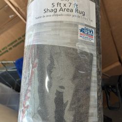 5’x7’ Shag Area Rug 