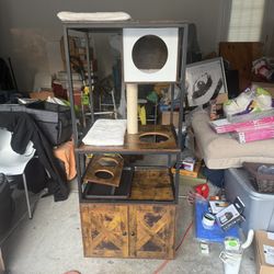 Cat Condo W/ Hidden Litter Box