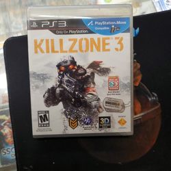 Killzone 3 Ps3 Brand New