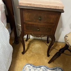 Two Antique Night Stands 
