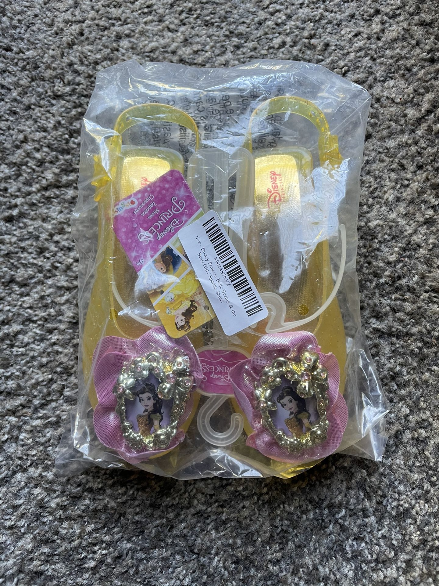 Disney Princess Belle, Beauty And The beast Sparkle Shoes