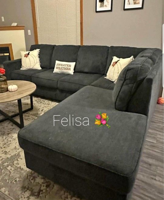 Altari 2-Piece Sectional With Chaise π We Have Delivery Options π· $39 Down Payment