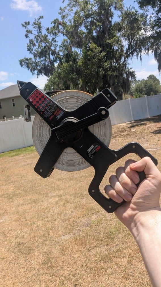 100ft Fiberglass Tape Measure