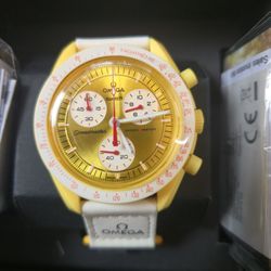 Omega Moon Swatch New In Box 