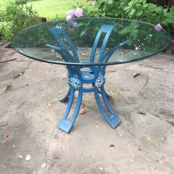 Vintage patio wrought iron