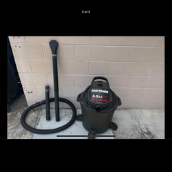 Wet/dry vaccum 5.5 gallon