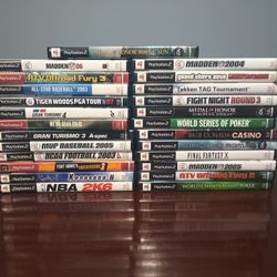  $5 Ps2 Games Or Obo
