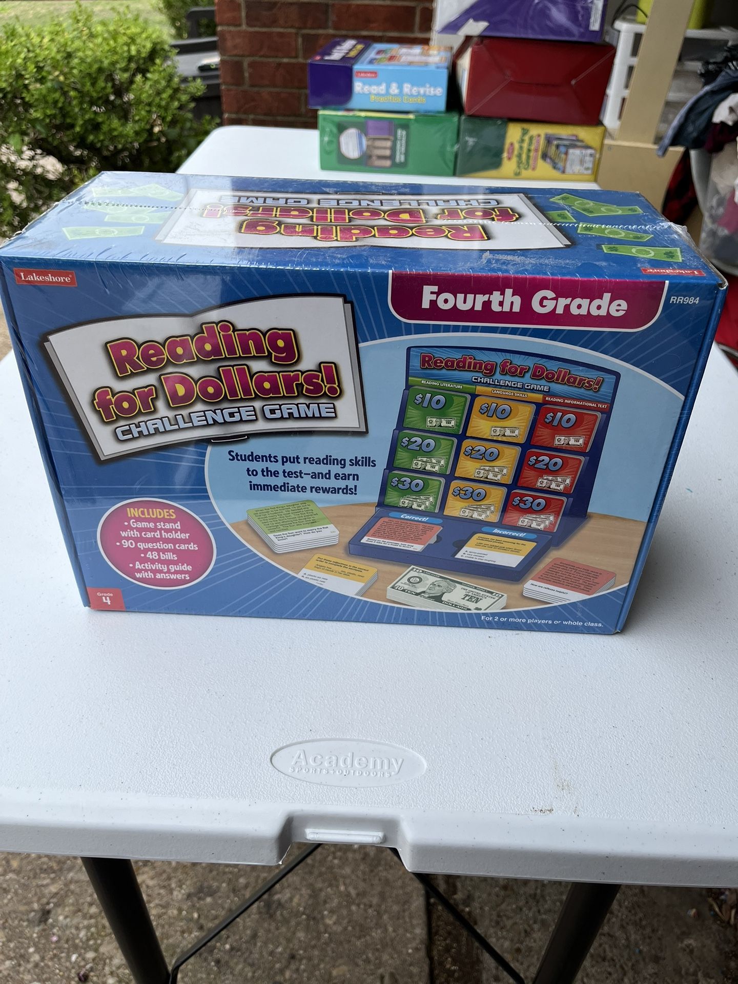 Reading For Dollars! Challenge Game By Lakeshore Learning 4th Grade Edition 