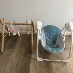 Baby swing And Play Toy