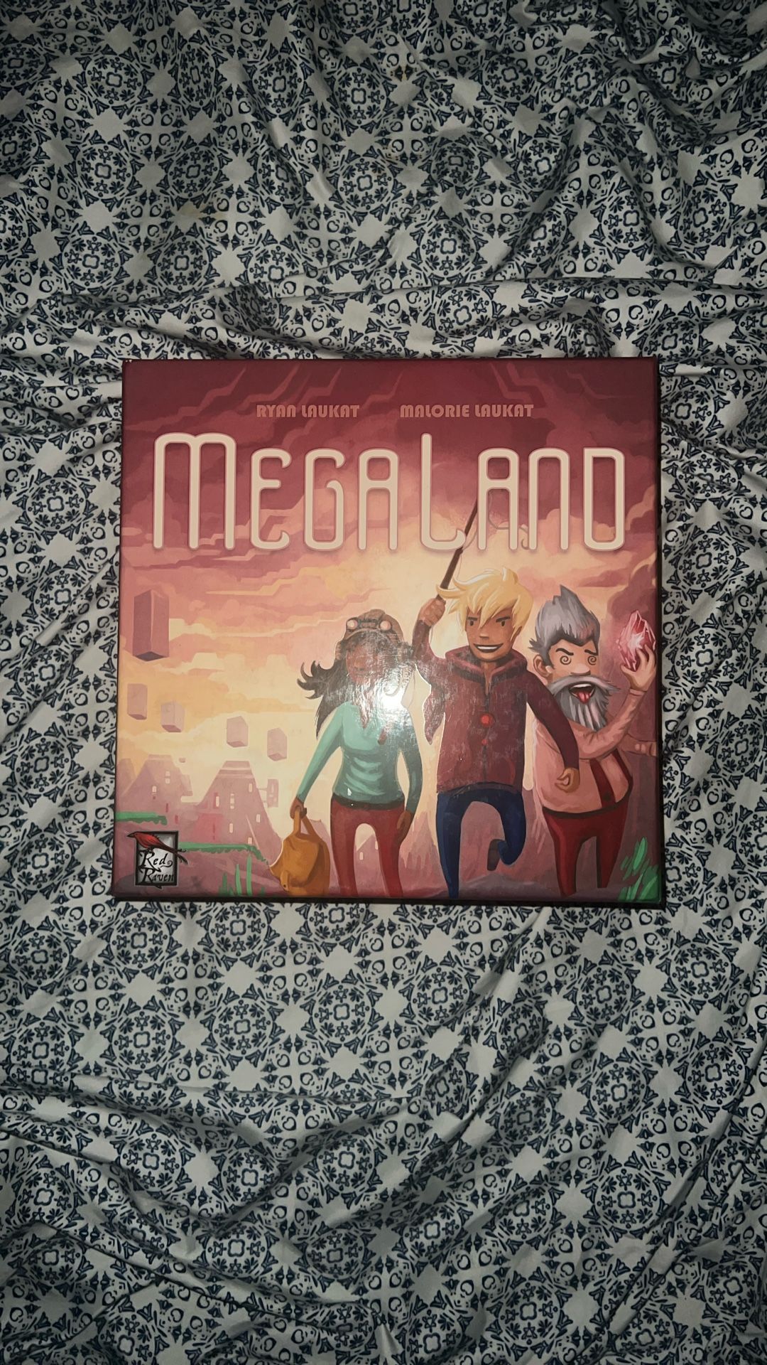 MEGALAND board game by: Red Raven Games