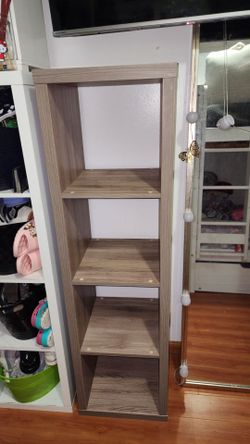 Shelf/4 cubes storege organizer