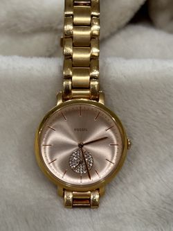 Fossil Jacqueline Rose Gold-tone Watch
