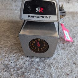 Rapidprint Ace time stamp(Used) Great Condition 