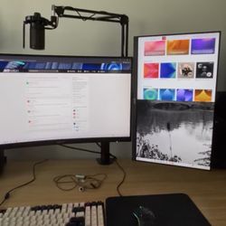 Asus 27” Gaming Monitor 1440p 2K 144hz With Second Display