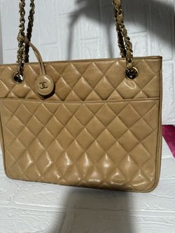 Vintage Lambskin Chanel Tote
