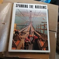 Vintage Book Spanning The Narrows Signed Dedication 