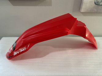 2025 Honda CRF 250 450 CRF250 CRF450 Polisport Front Fender Plastic Red