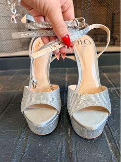 JLO diamond heels