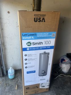 Ao smith water heater 50 gallon