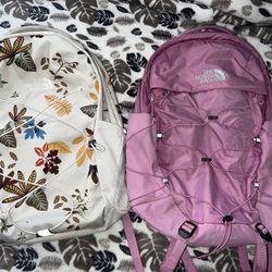 Used North face Back Packs 