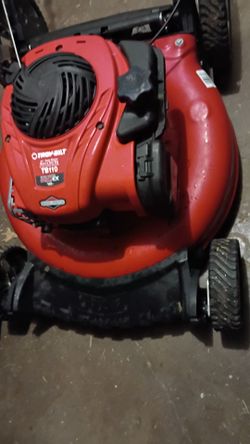 Troy bilt mower like new