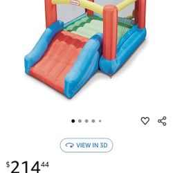 Little Tikes Jr. Jump 'n Slide Bouncer $120 Obo